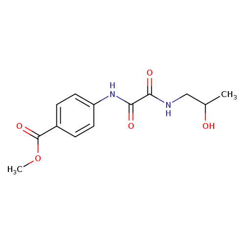 methyl 4-{[(2-hydroxypropyl)carbamoyl]formamido}benzoate