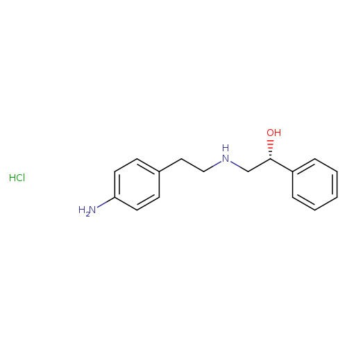 (alphaR)-alpha-[[[2-(4-Aminophenyl)ethyl]amino]methyl]benzenemethanol hydrochloride