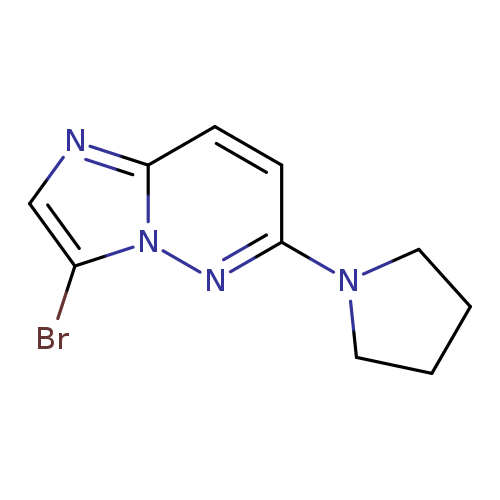 3-Bromo-6-(pyrrolidin-1-yl)imidazo[1,2-b]pyridazine