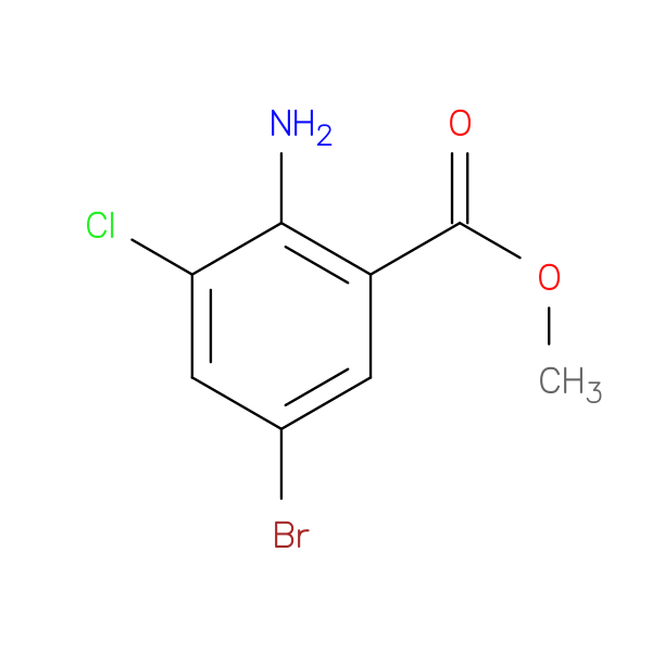 Methyl 2-amino-5-bromo-3-chlorobenzoate