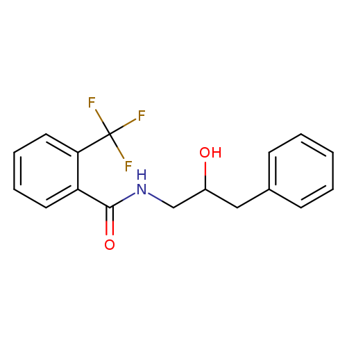 N-(2-hydroxy-3-phenylpropyl)-2-(trifluoromethyl)benzamide