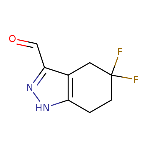 5,5-difluoro-4,5,6,7-tetrahydro-1H-indazole-3-carbaldehyde
