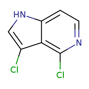 1H-Pyrrolo[3,2-c]pyridine, 3,4-dichloro-