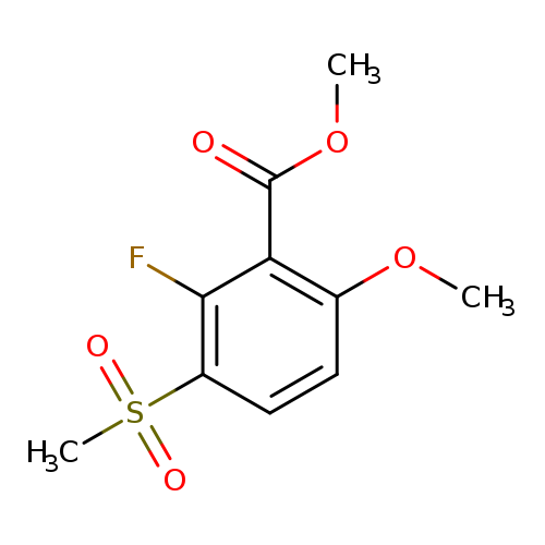 Methyl2-Fluoro-6-methoxy-3-(methylsulfonyl)benzoate