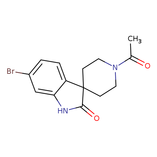 1-Acetyl-6-Bromospiro[Indoline-3,4-Piperidin]-2-One