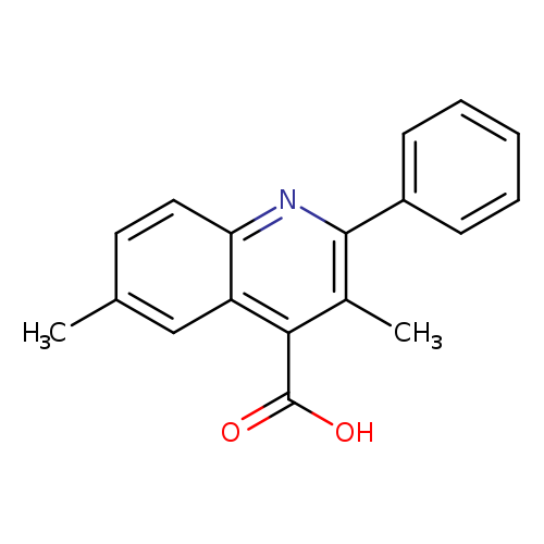 3,6-Dimethyl-2-phenylquinoline-4-carboxylic acid