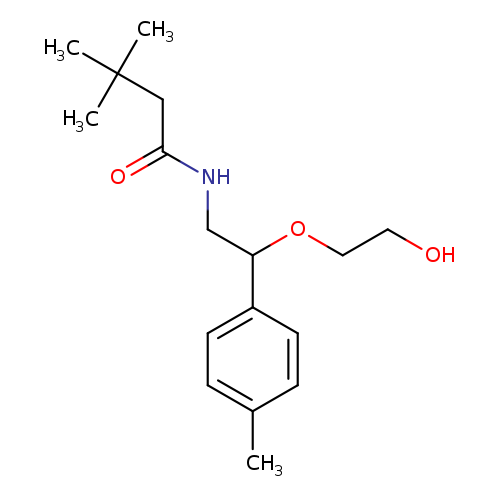 N-[2-(2-hydroxyethoxy)-2-(4-methylphenyl)ethyl]-3,3-dimethylbutanamide
