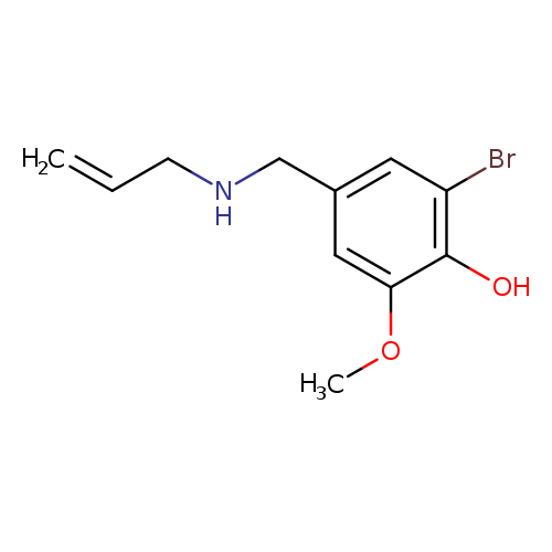 2-bromo-6-methoxy-4-{[(prop-2-en-1-yl)amino]methyl}phenol