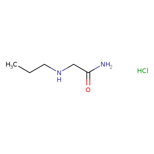 2-(propylamino)acetamide hydrochloride
