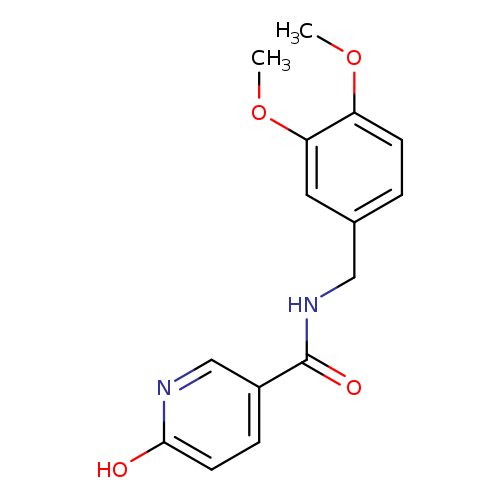 N-[(3,4-dimethoxyphenyl)methyl]-6-hydroxypyridine-3-carboxamide