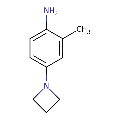 Benzenamine, 4-(1-azetidinyl)-2-methyl- (9CI)