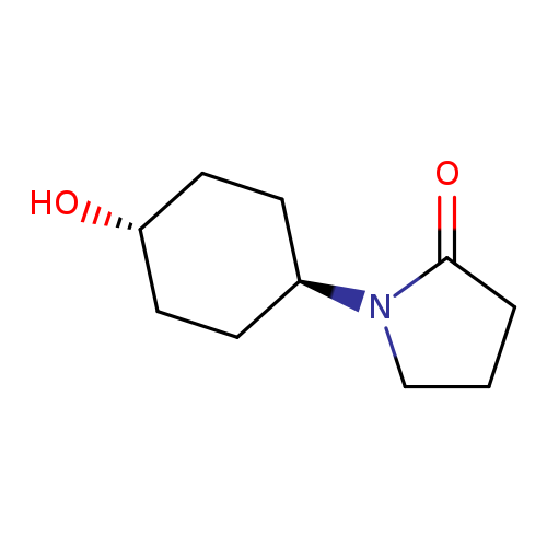 1-[(1r,4r)-4-hydroxycyclohexyl]pyrrolidin-2-one