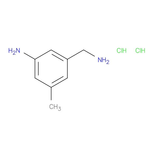 3-(aminomethyl)-5-methylaniline dihydrochloride
