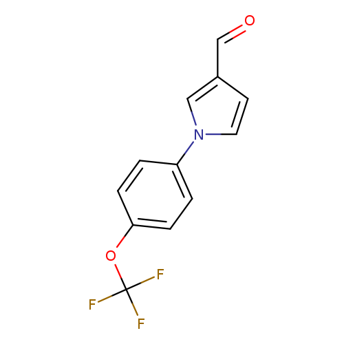 1-[4-(trifluoromethoxy)phenyl]-1H-pyrrole-3-carbaldehyde