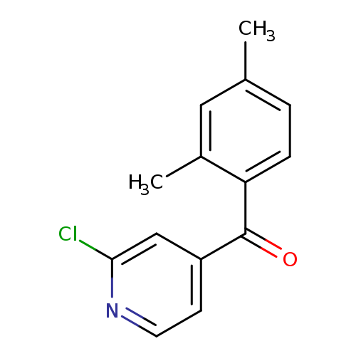 (2-chloropyridin-4-yl)(2,4-dimethylphenyl)methanone