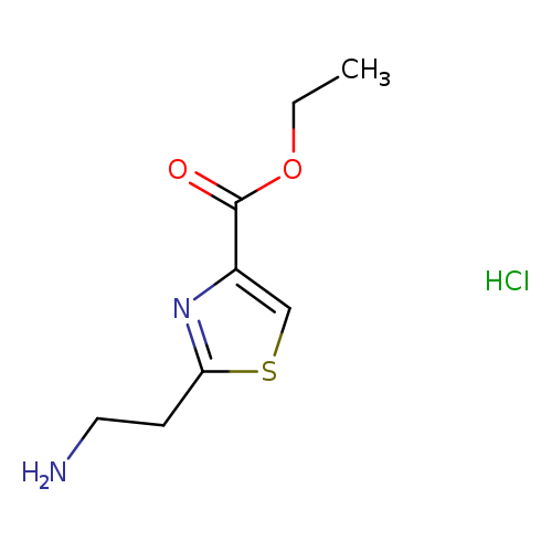 ETHYL 2-(2-AMINOETHYL)THIAZOLE-4-CARBOXYLATE HYDROCHLORIDE