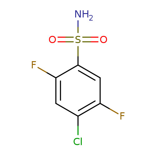 4-Chloro-2,5-difluorobenzenesulfonamide