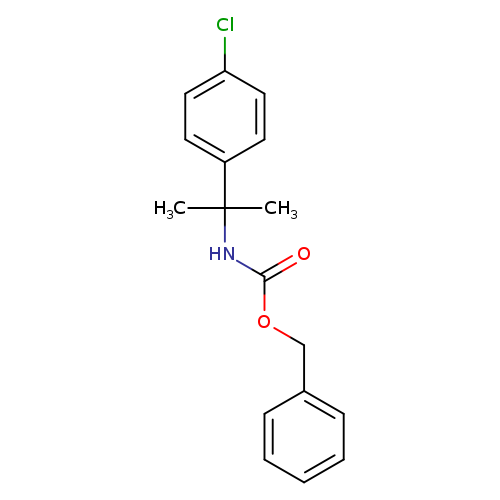 Benzyl N-[2-(4-chlorophenyl)propan-2-yl]carbamate
