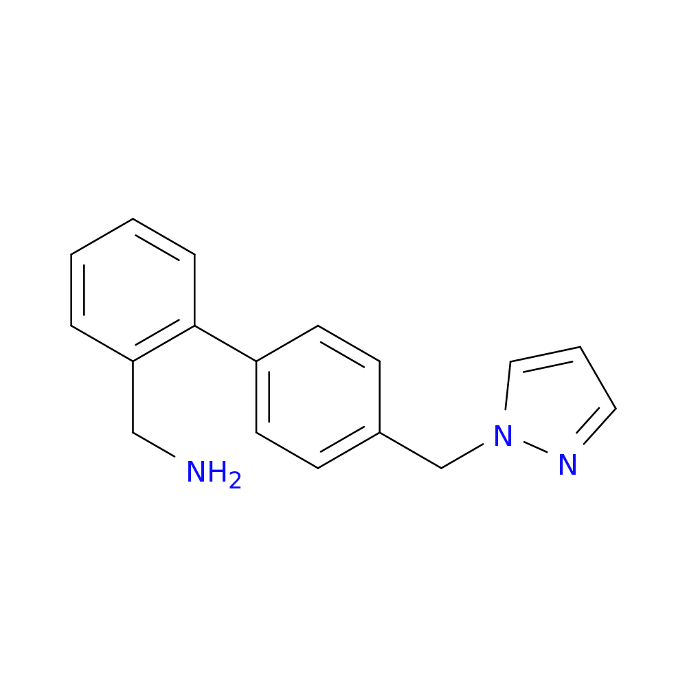 (2-[4-(1H-Pyrazol-1-ylmethyl)phenyl]phenyl)methanamine
