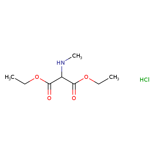 1,3-Diethyl 2-(methylamino)propanedioate hydrochloride