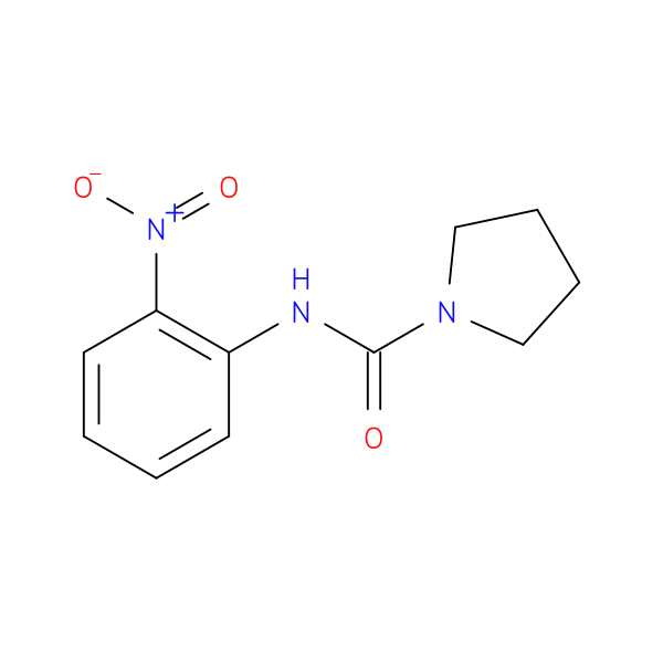 N-(2-nitrophenyl)pyrrolidine-1-carboxamide
