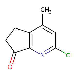 7H-Cyclopenta[b]pyridin-7-one, 2-chloro-5,6-dihydro-4-methyl-