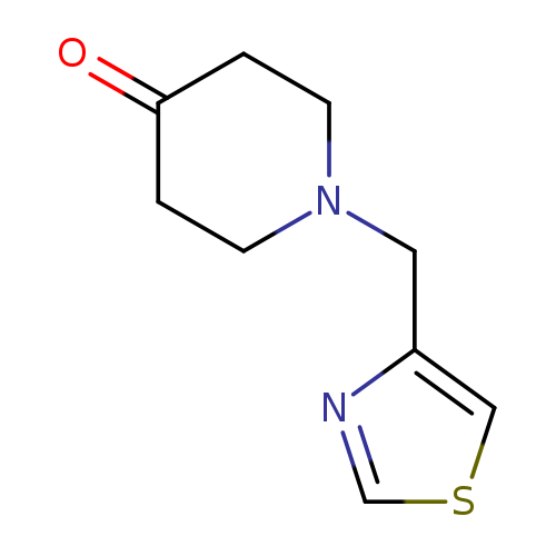 1-(1,3-thiazol-4-ylmethyl)piperidin-4-one