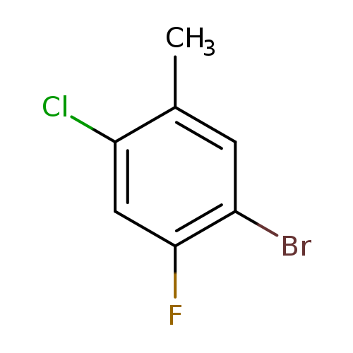 Benzene, 1-bromo-4-chloro-2-fluoro-5-methyl-