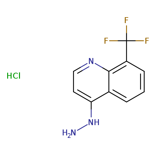 4-Hydrazino 8-trifluoromethyl-quinoline hydrochloride