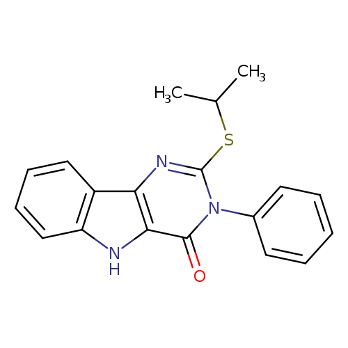 3-phenyl-2-(propan-2-ylsulfanyl)-3H,4H,5H-pyrimido[5,4-b]indol-4-one