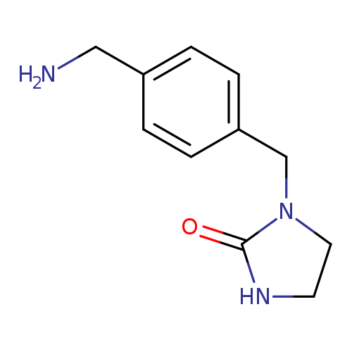 1-{[4-(aminomethyl)phenyl]methyl}imidazolidin-2-one