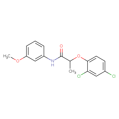 2-(2,4-dichlorophenoxy)-N-(3-methoxyphenyl)propanamide