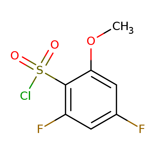 2,4-difluoro-6-methoxybenzene-1-sulfonyl chloride