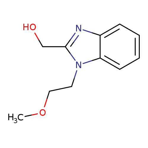 [1-(2-methoxyethyl)-1H-1,3-benzodiazol-2-yl]methanol