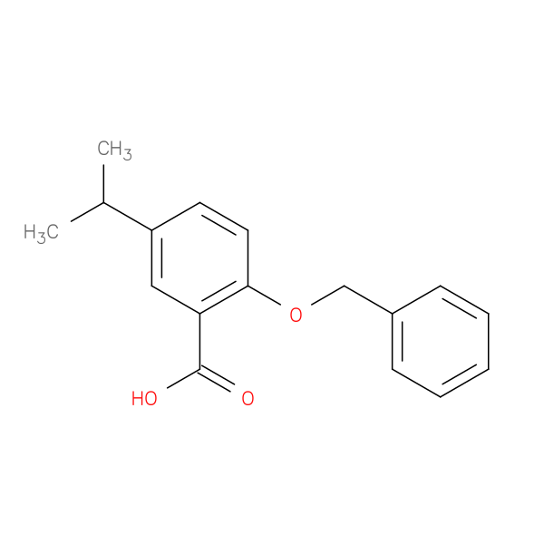 2-(benzyloxy)-5-isopropylbenzoic acid