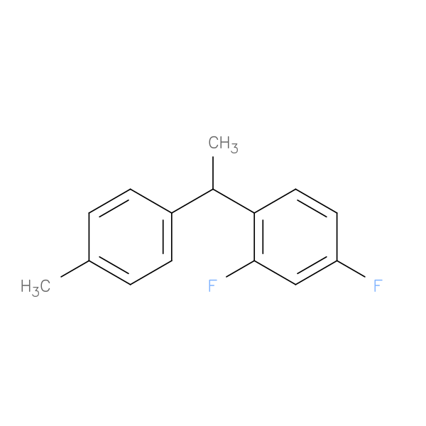 2,4-difluoro-1-(1-(p-tolyl)ethyl)benzene