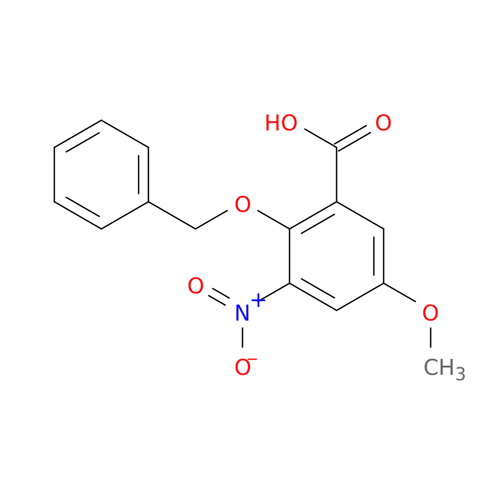 2-(Benzyloxy)-5-methoxy-3-nitrobenzoic acid