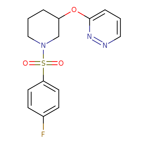 3-{[1-(4-fluorobenzenesulfonyl)piperidin-3-yl]oxy}pyridazine