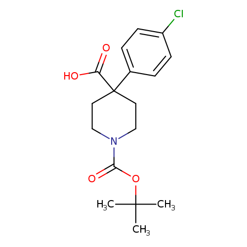 N-Boc-4-(p-chlorophenyl)-4-piperidine carboxylic acid