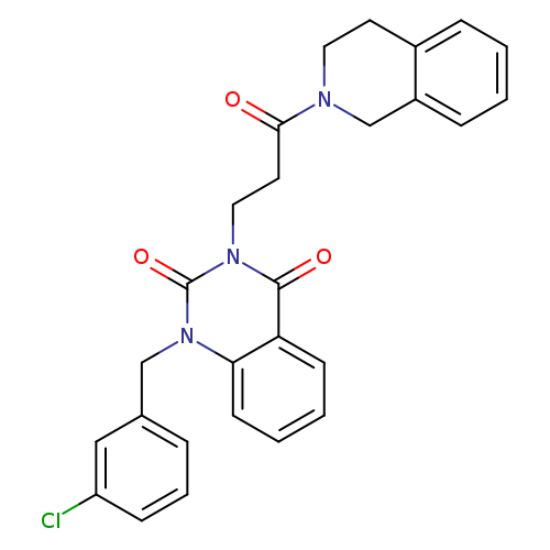 1-[(3-chlorophenyl)methyl]-3-[3-oxo-3-(1,2,3,4-tetrahydroisoquinolin-2-yl)propyl]-1,2,3,4-tetrahydroquinazoline-2,4-dione