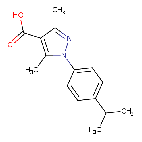 1-(4-Isopropylphenyl)-3,5-dimethyl-1H-pyrazole-4-carboxylic acid