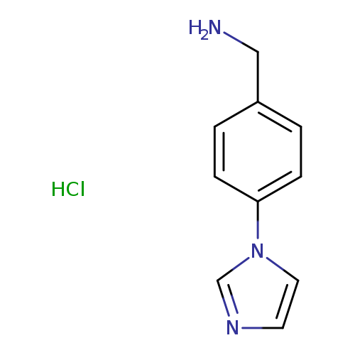 (4-(1H-Imidazol-1-yl)phenyl)methanamine hydrochloride