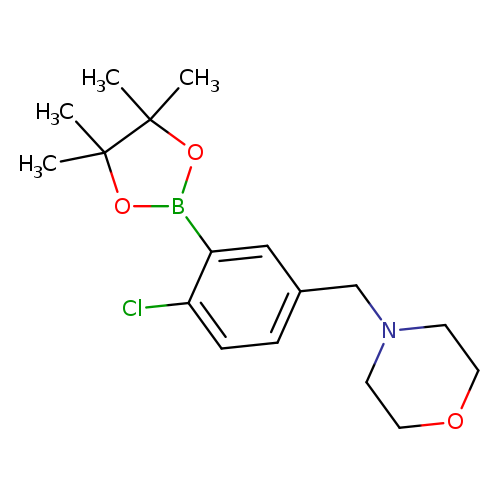 2-Chloro-5-(morpholinomethyl)phenylboronic acid, pinacol ester