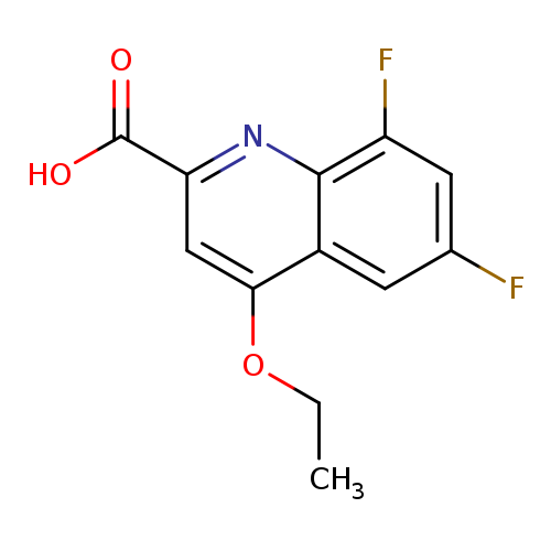 4-Ethoxy-6,8-difluoroquinoline-2-carboxylic acid