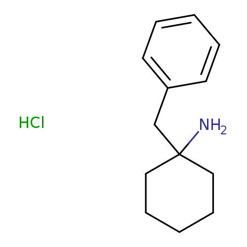 Cyclohexanamine, 1-(phenylmethyl)-, hydrochloride (1:1)