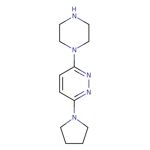 3-(Piperazin-1-yl)-6-(pyrrolidin-1-yl)pyridazine