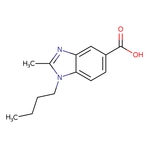 1-Butyl-2-methyl-1,3-benzodiazole-5-carboxylic acid