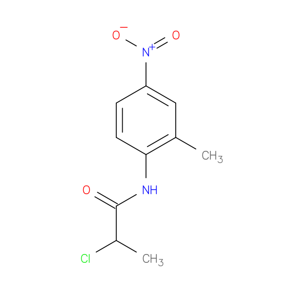 2-Chloro-n-(2-methyl-4-nitrophenyl)propanamide