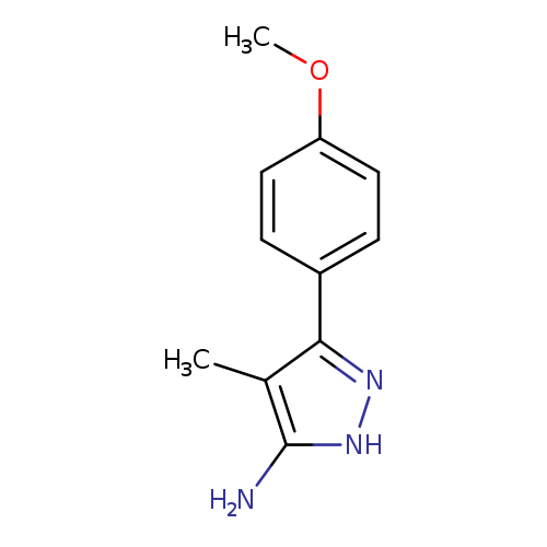 3-(4-Methoxyphenyl)-4-methyl-1H-pyrazol-5-amine