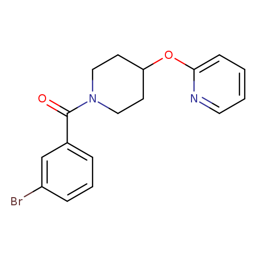 2-{[1-(3-bromobenzoyl)piperidin-4-yl]oxy}pyridine